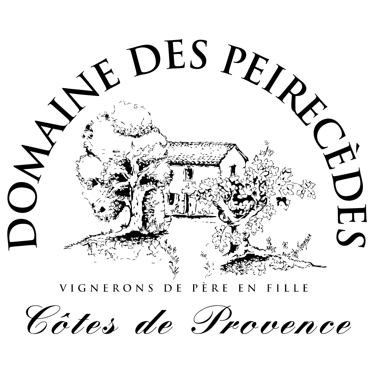 Logo domaine des Peirecèdes